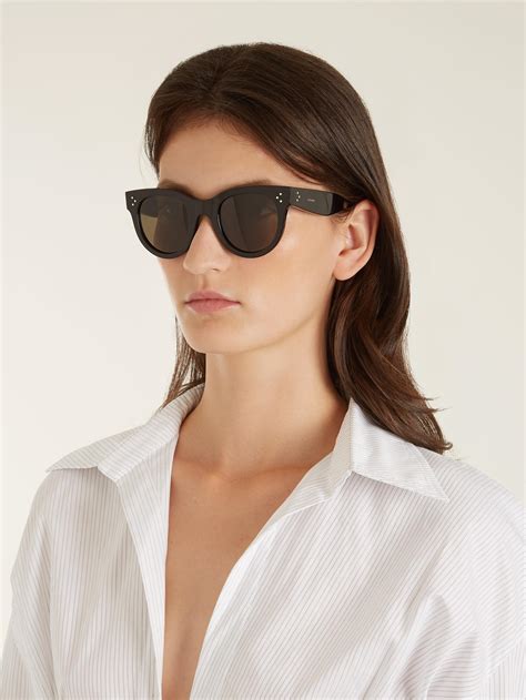 celine audrey sunglasses size|celine original sunglasses.